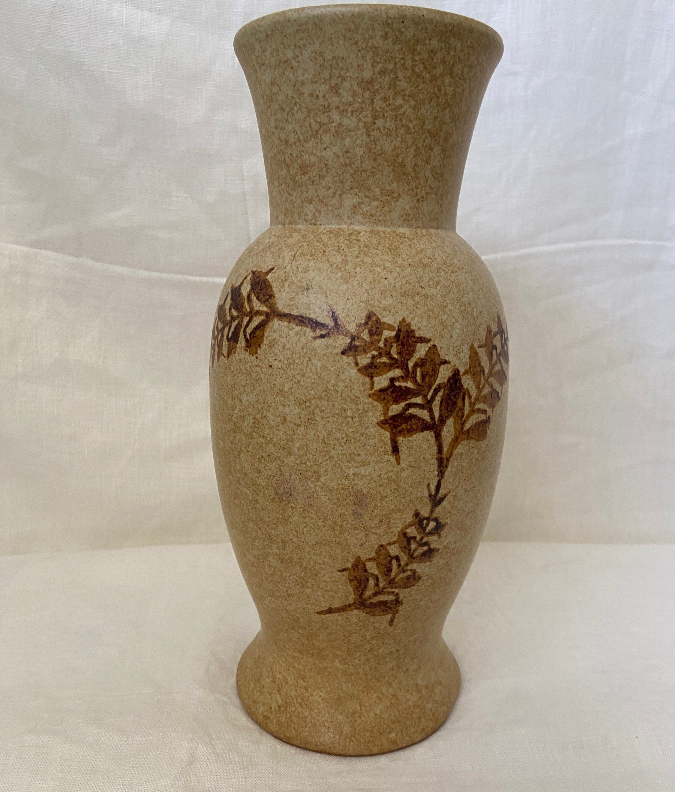 Ceramic Leaf Vase