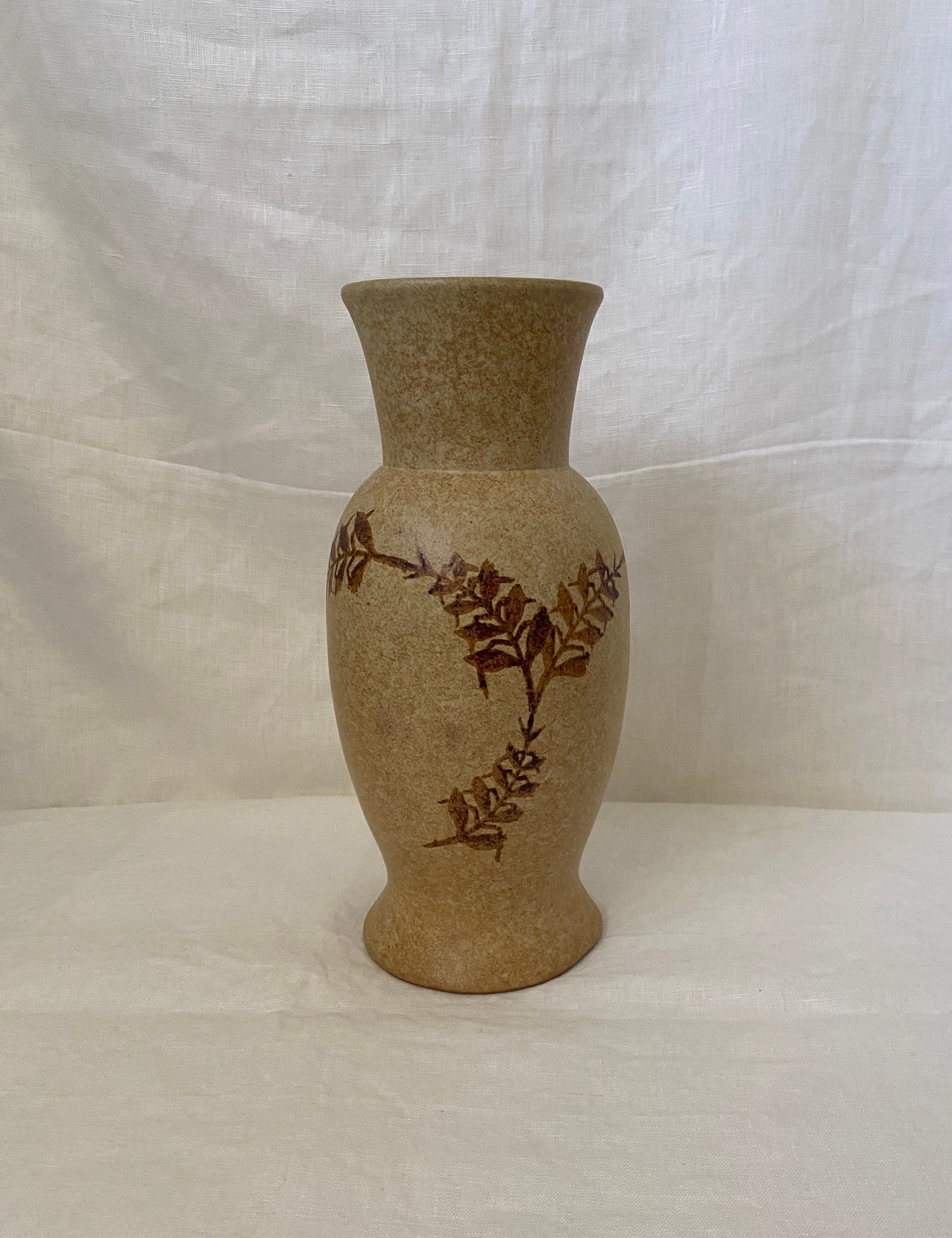 Ceramic Leaf Vase