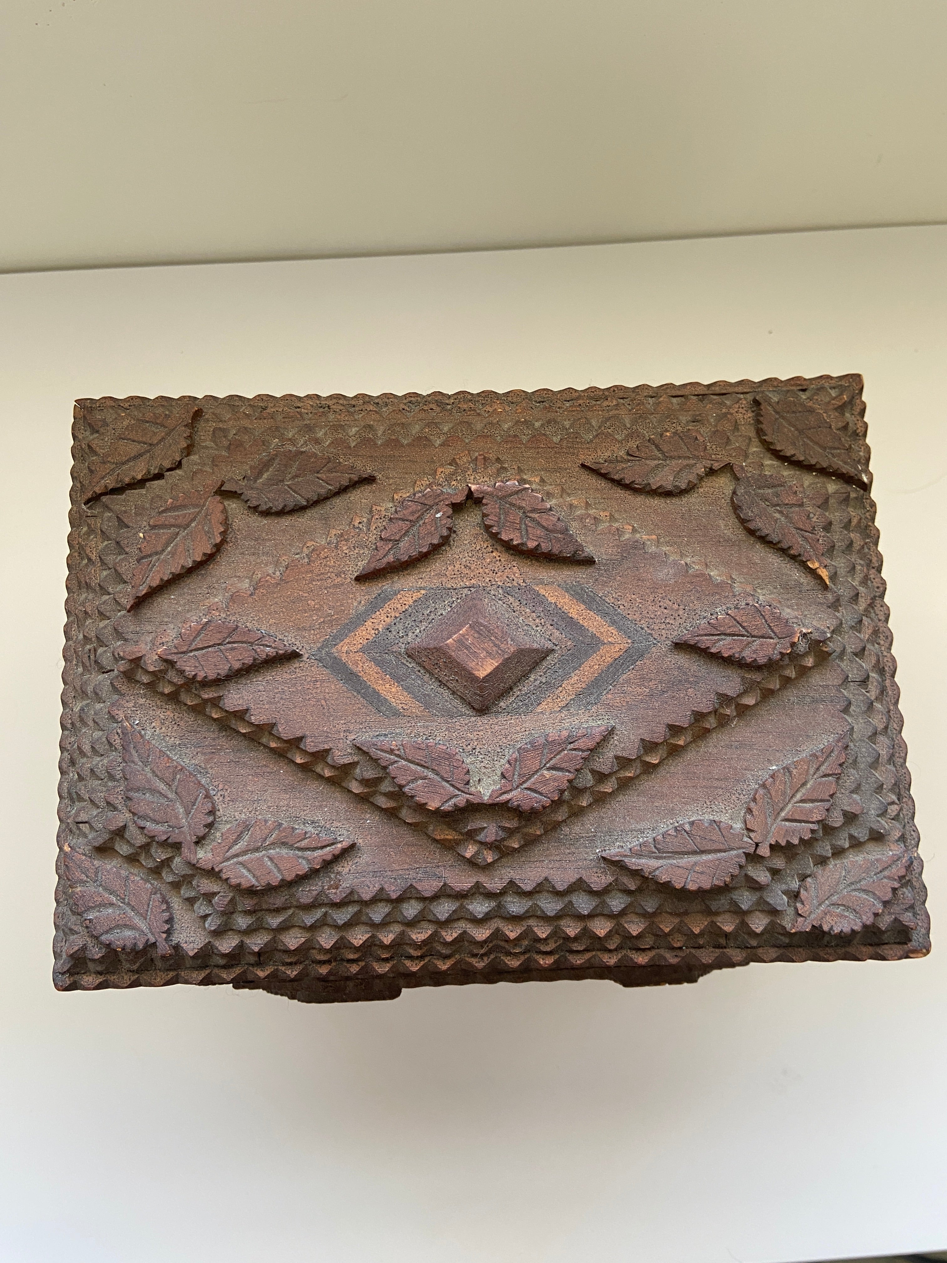 Tramp Art Box