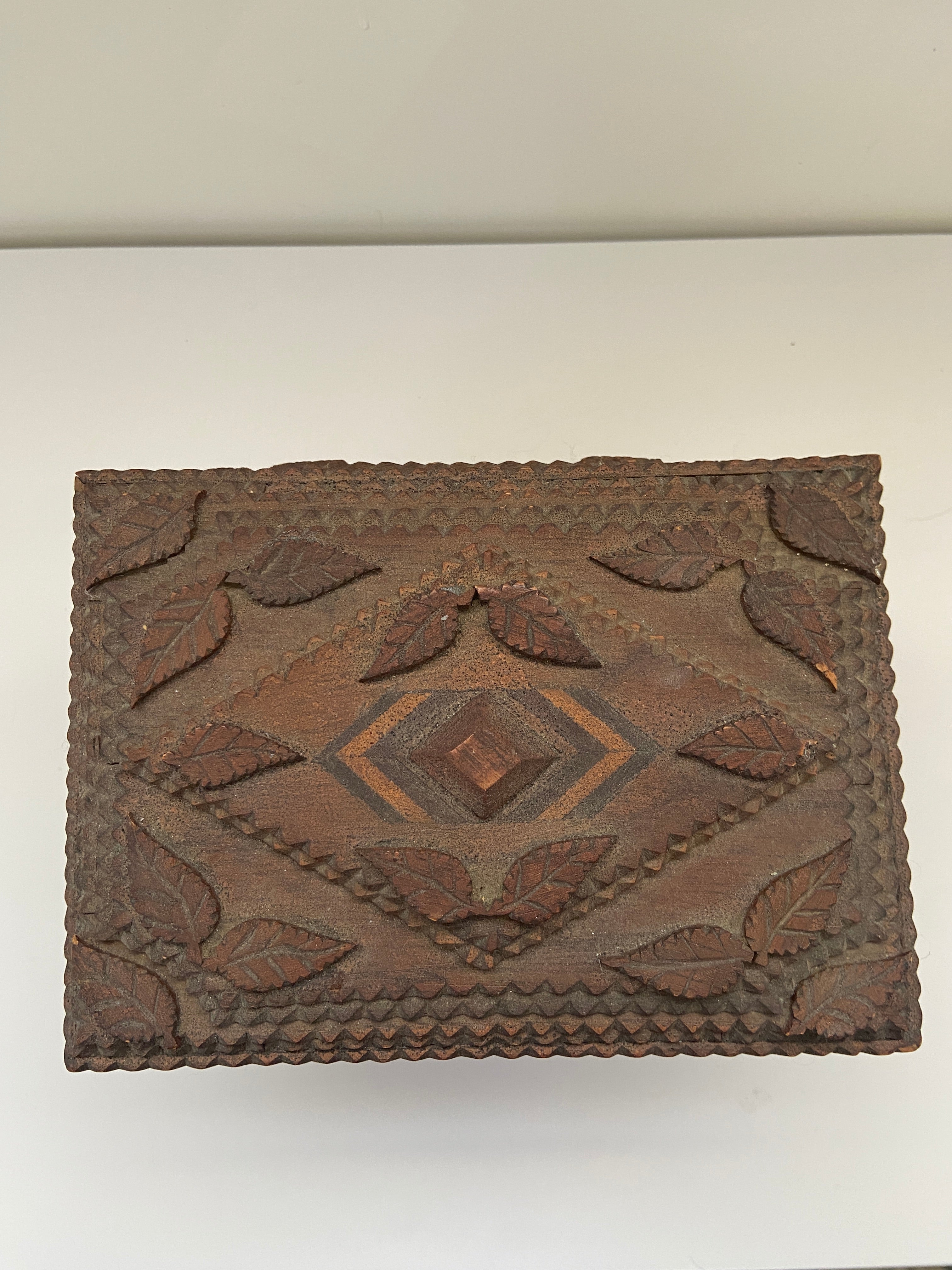 Tramp Art Box