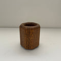 Wood Octagon Pencil Holder