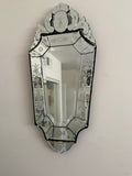 A Pair of Venetian-Style Etched Glass Mirrors