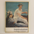 Impressionism Poster in Brass Frame