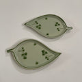 Set of 2 Leaf Trinket Dishes