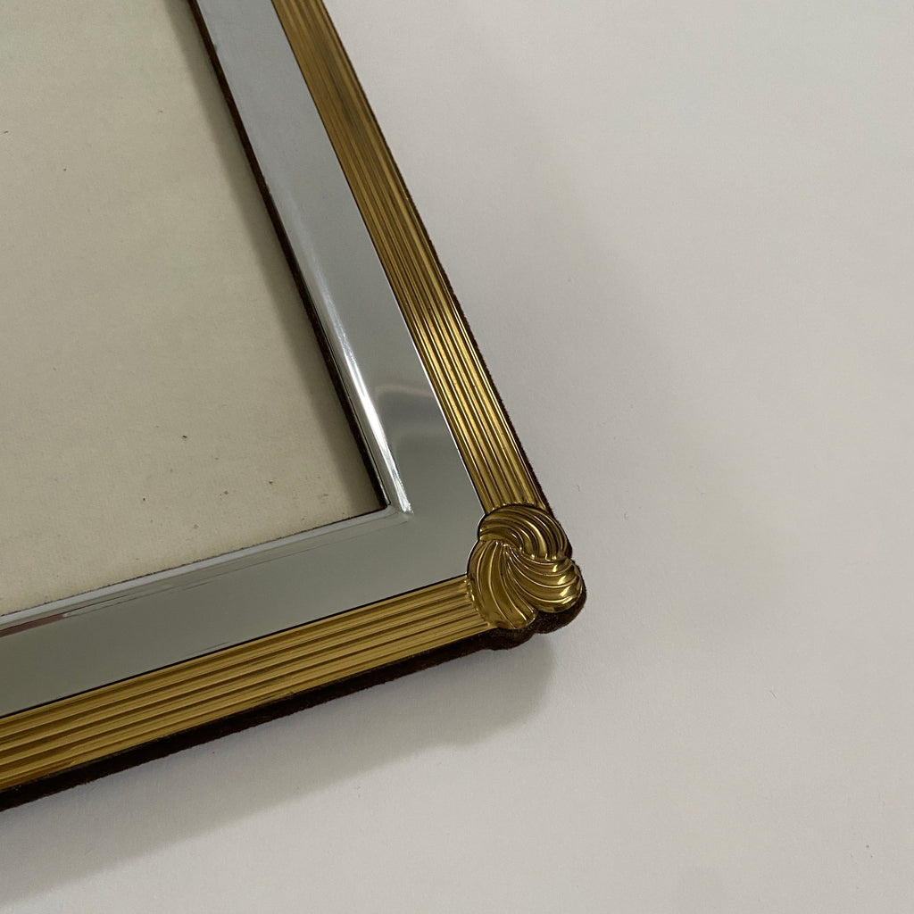Brass Accent Picture Frame