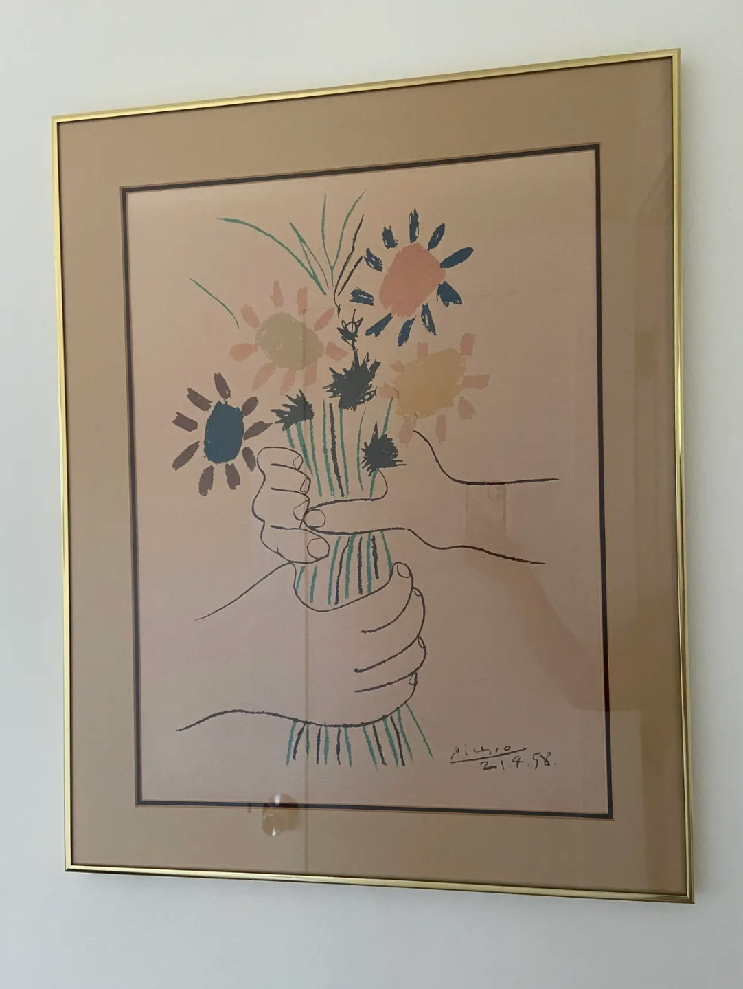 After Pablo Picasso (1881 - 1973): Bouquet of Peace