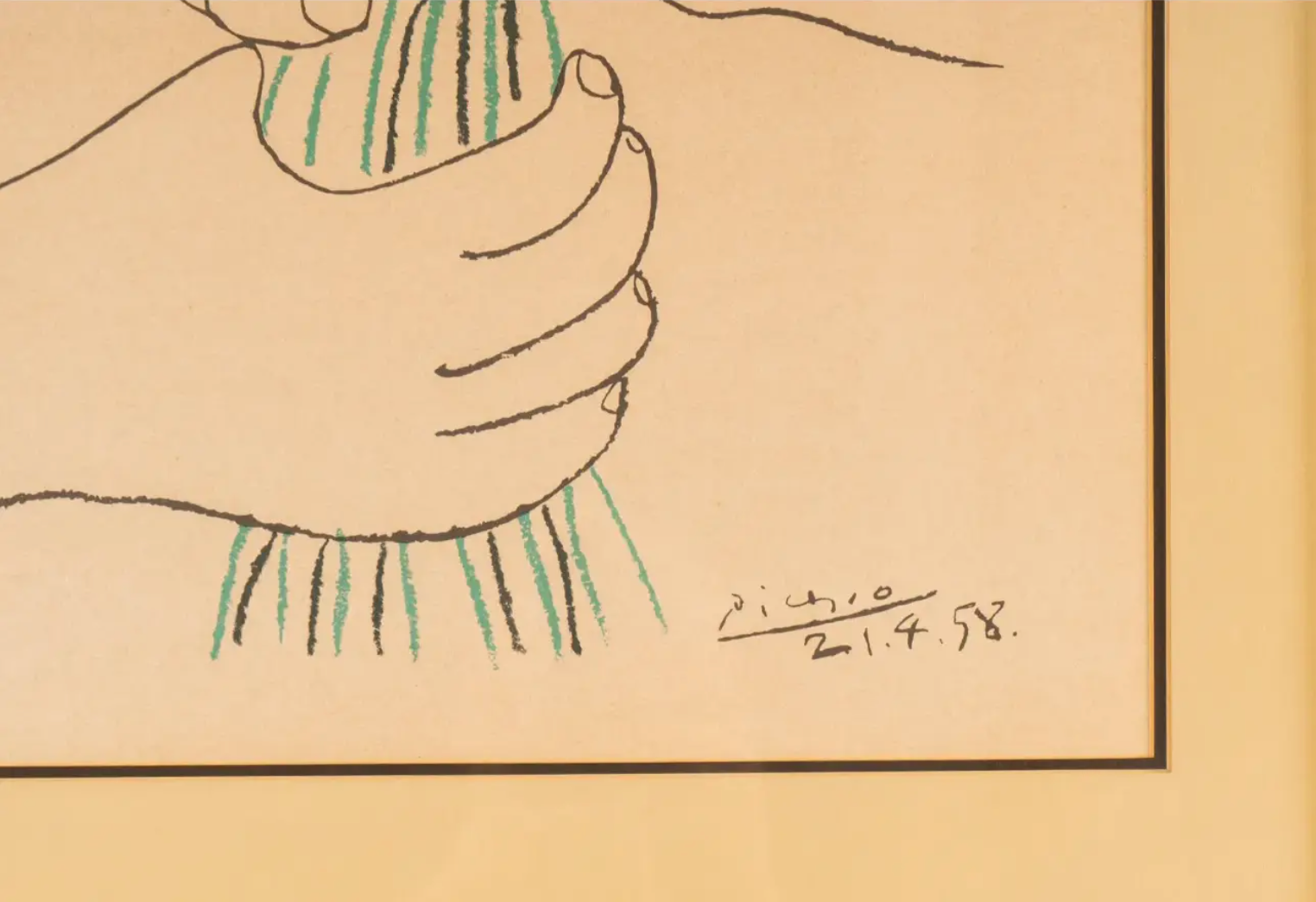 After Pablo Picasso (1881 - 1973): Bouquet of Peace