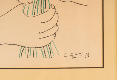 After Pablo Picasso (1881 - 1973): Bouquet of Peace