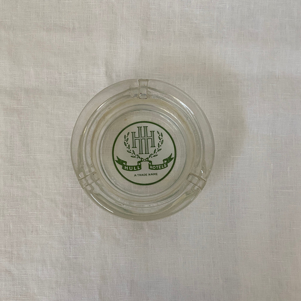 Hull Hotels Glass Ashtray