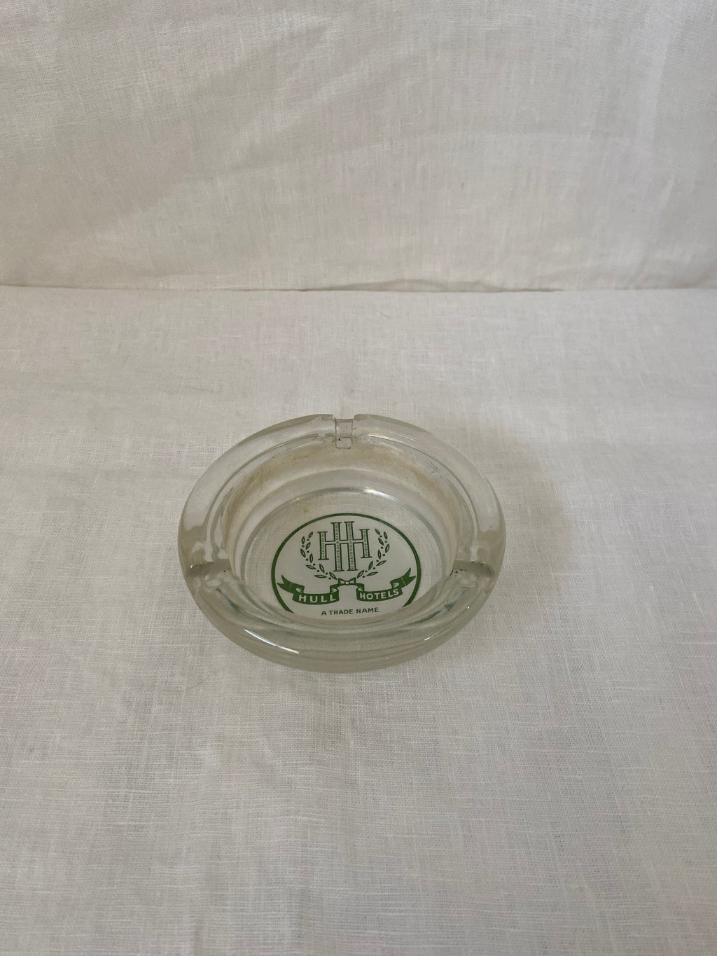 Hull Hotels Glass Ashtray