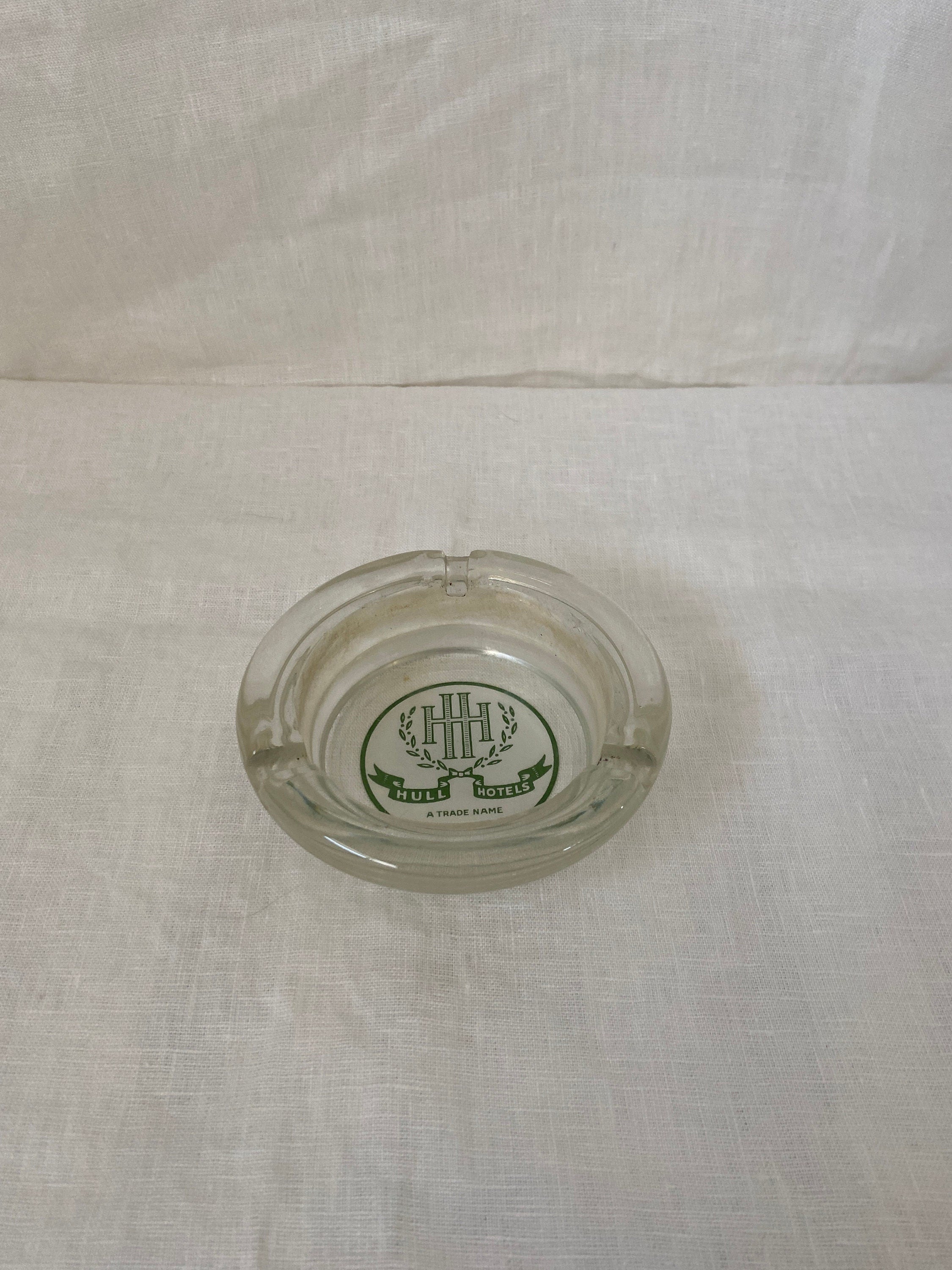 Hull Hotels Glass Ashtray