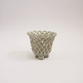 White Twisted Rope Planter