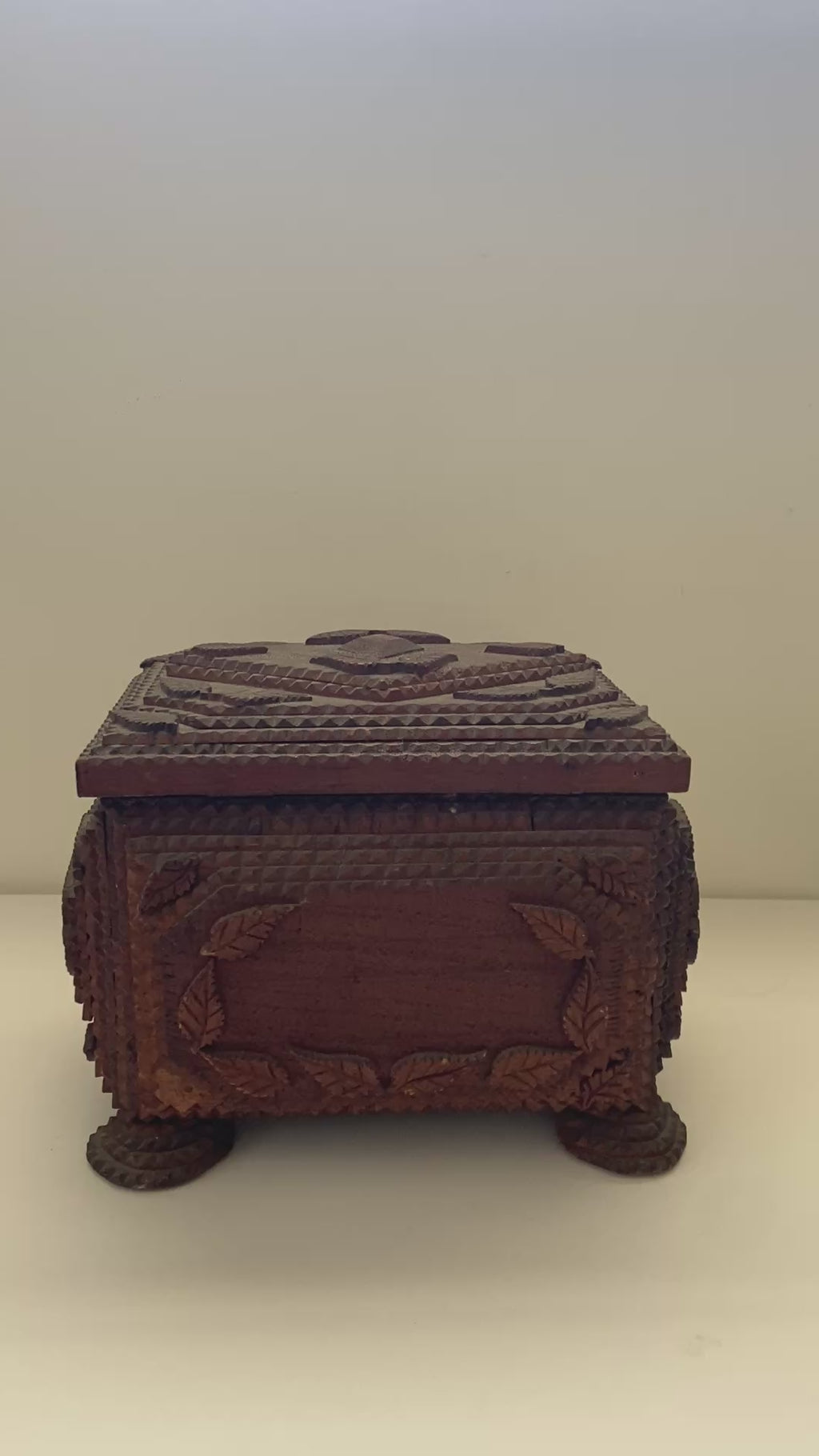 Tramp Art Box