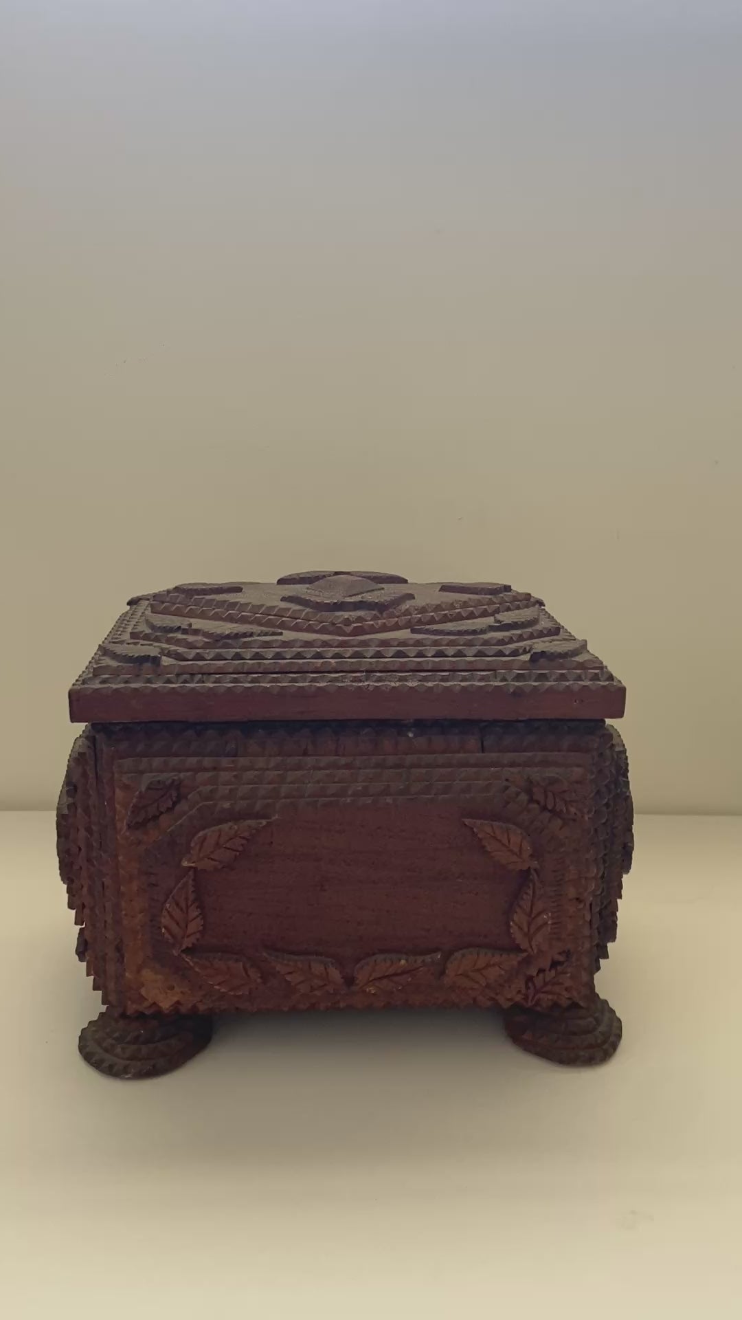 Tramp Art Box